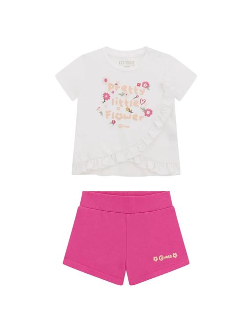 t-shirt and shorts girl GUESS | A5GG17K6YW4/G011